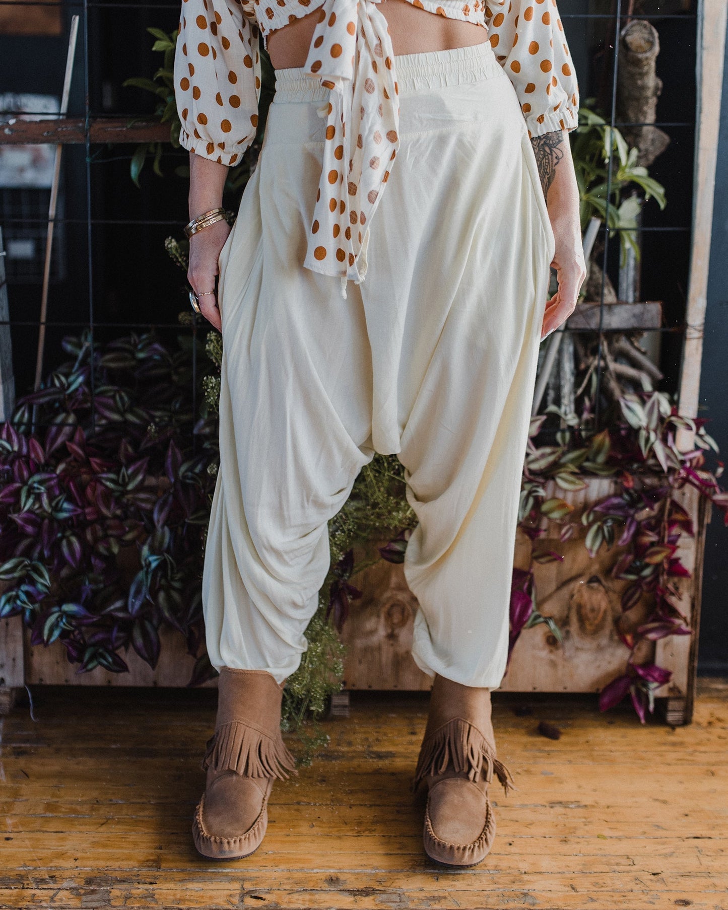 Solid Savannah Harem Pant | Buddha Pants | Evolve Fit Wear