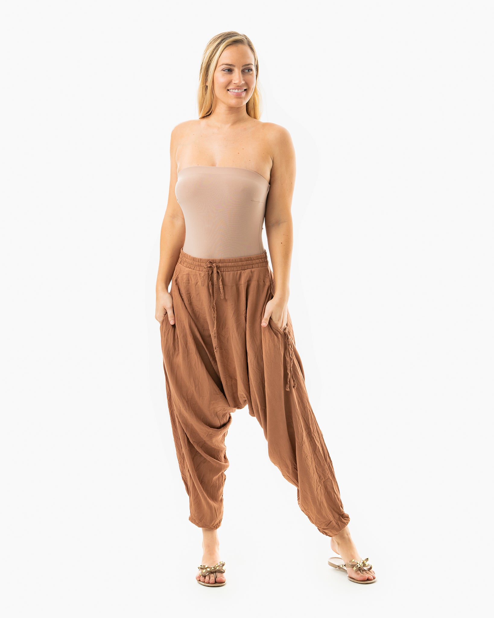 Solid Savannah Harem Pant | Buddha Pants | Evolve Fit Wear