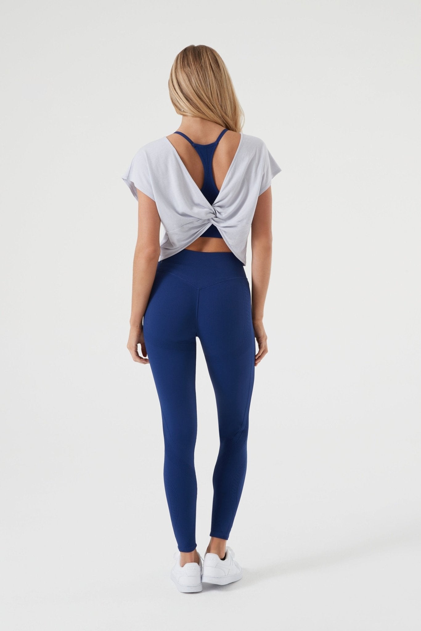 Liza Twist Top - Versatile and Chic Twist Tee | NUX | Evolve Fit Wear