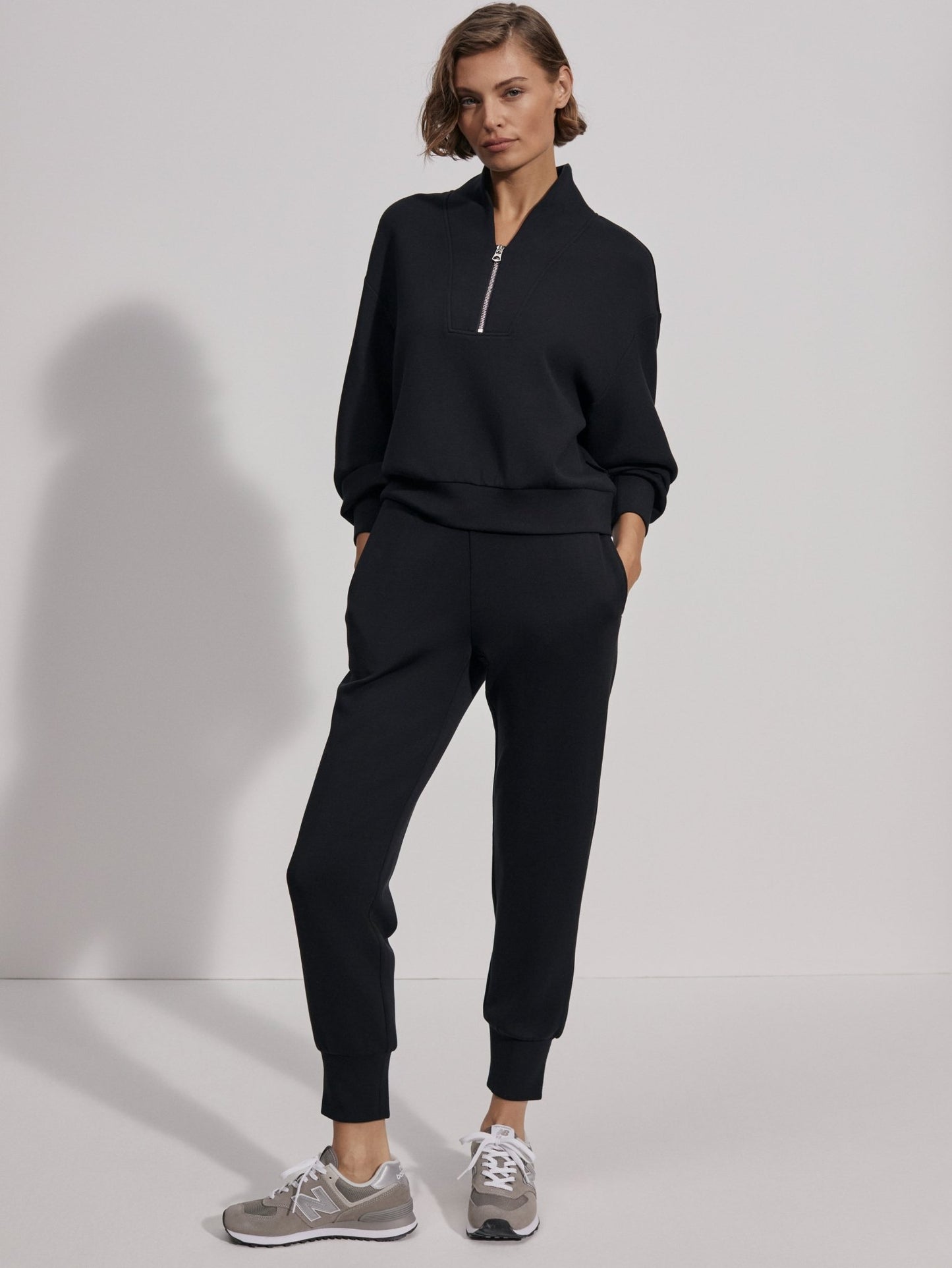 Varley Davidson Sweatshirt - Black | Varley | Evolve Fit Wear