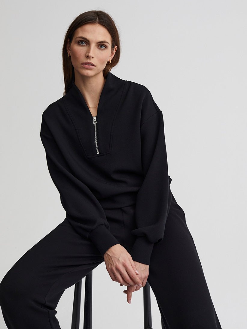 Varley Davidson Sweatshirt - Black | Varley | Evolve Fit Wear