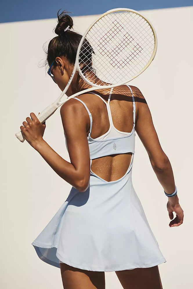 Baseline Tennis Mini Dress - Baseline Blue