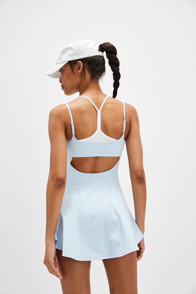Baseline Tennis Mini Dress - Baseline Blue