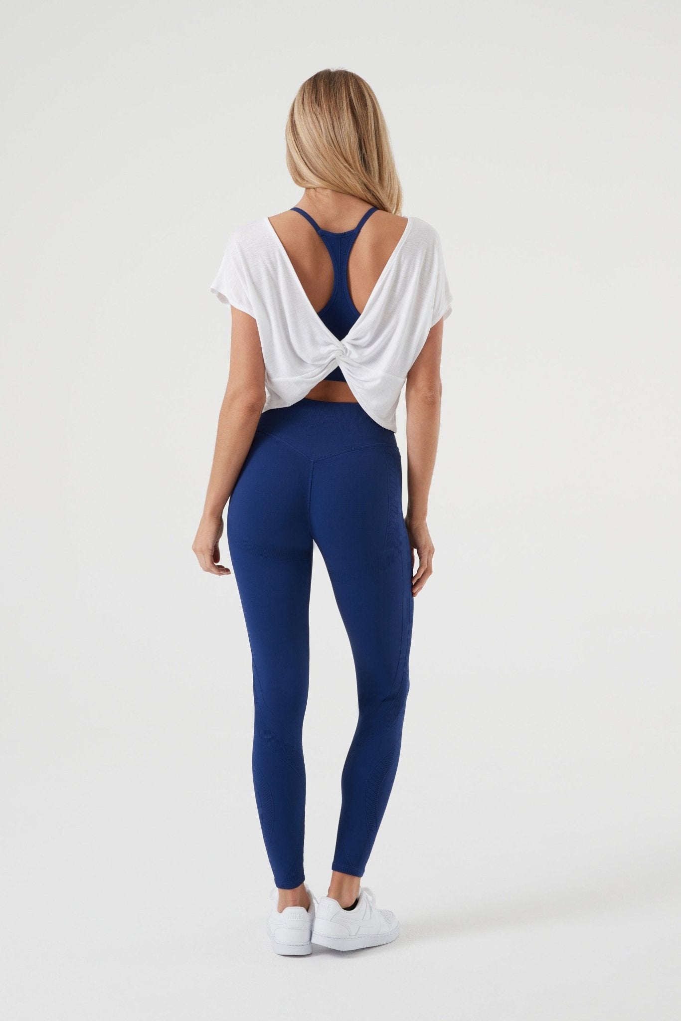 Liza Twist Top - Versatile and Chic Twist Tee | NUX | Evolve Fit Wear