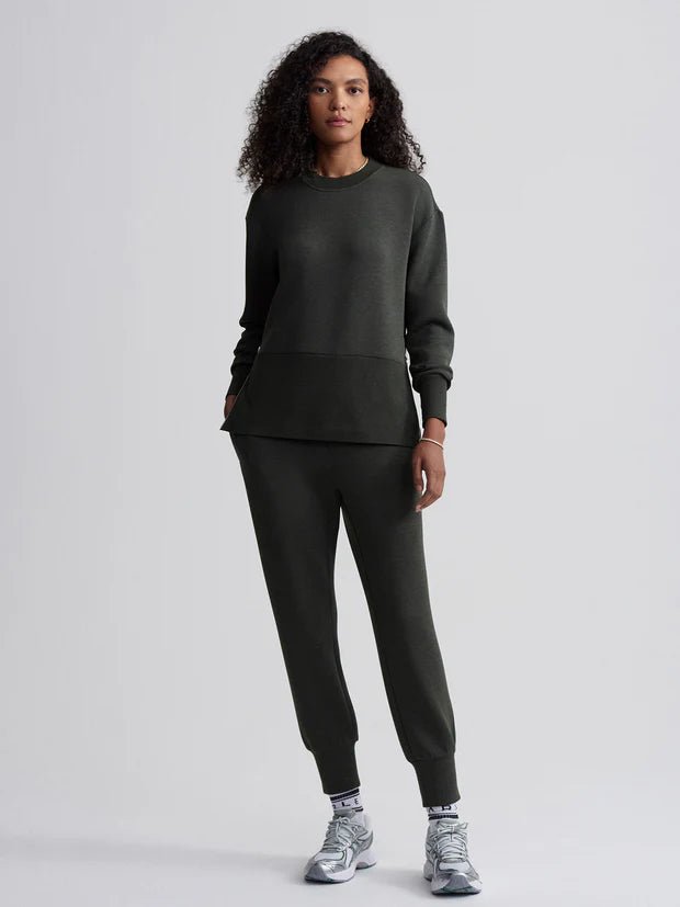 Varley Slim Cuff Pant 25 - Olive Marl | Varley | Evolve Fit Wear
