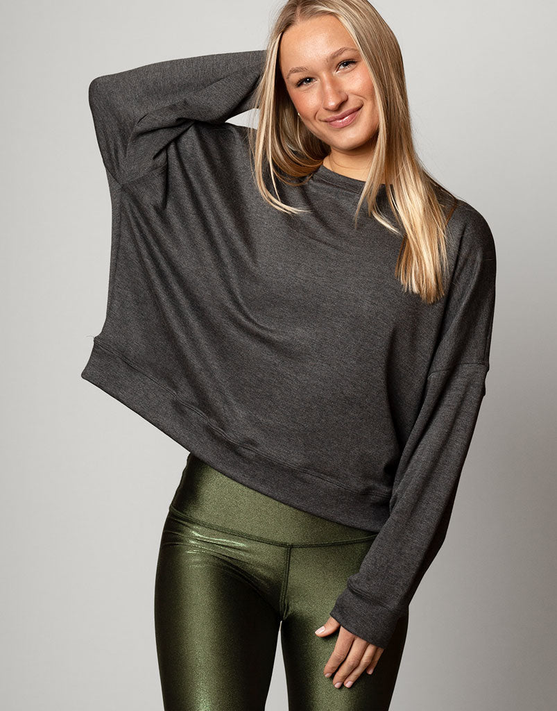 Weekend Pullover Charcoal