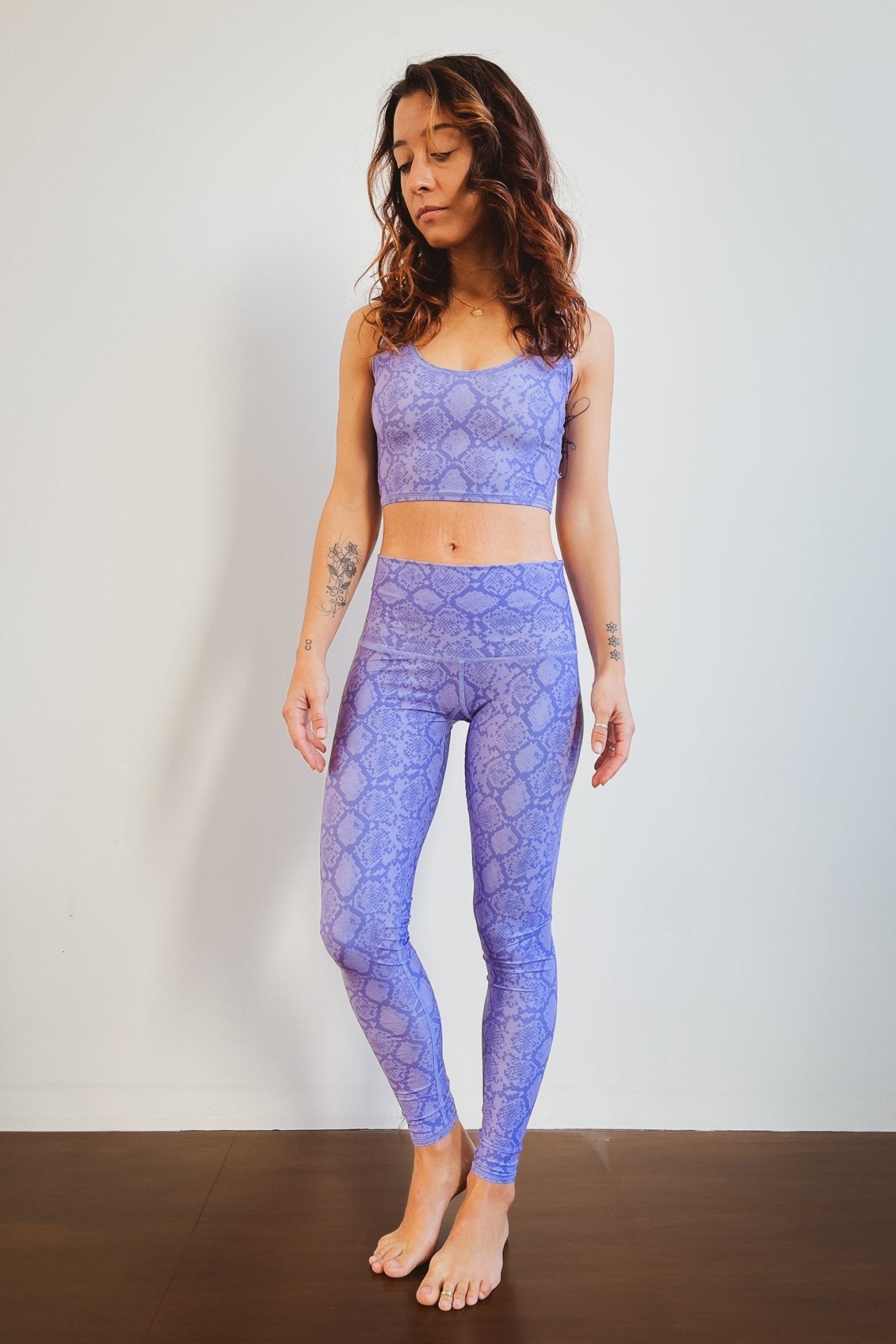 WithLove ♡ Lilac Snake Hot Pant | WithLove | Evolve Fit Wear