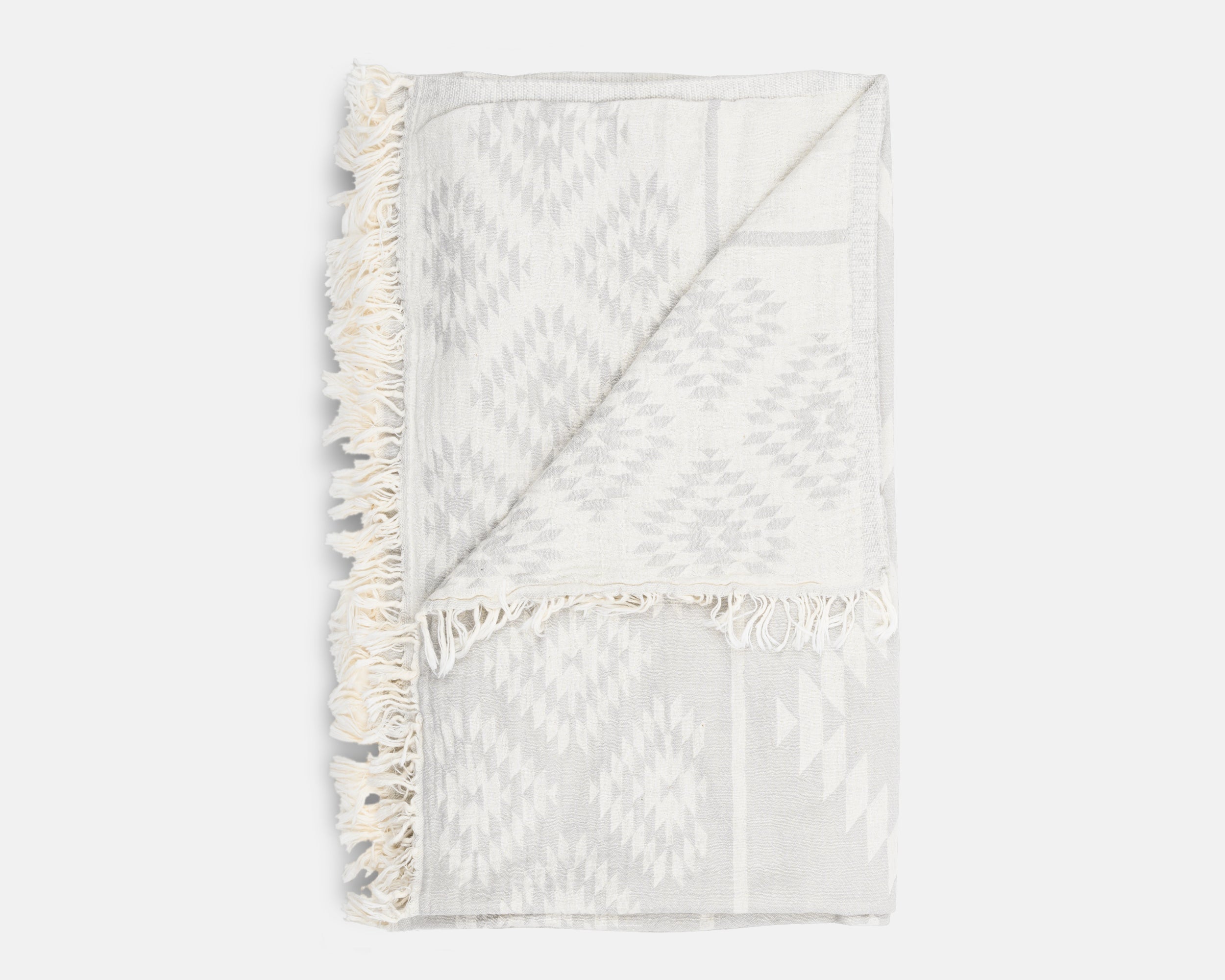 Aztec Beach Blanket Grey