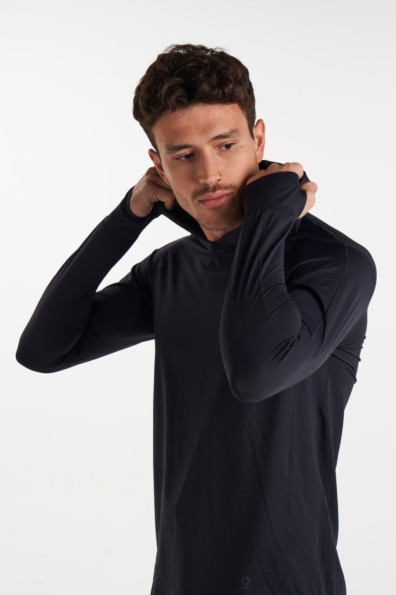ALRN MIXED MEDIA TECH HOODIE | ALWRLD | Evolve Fit Wear