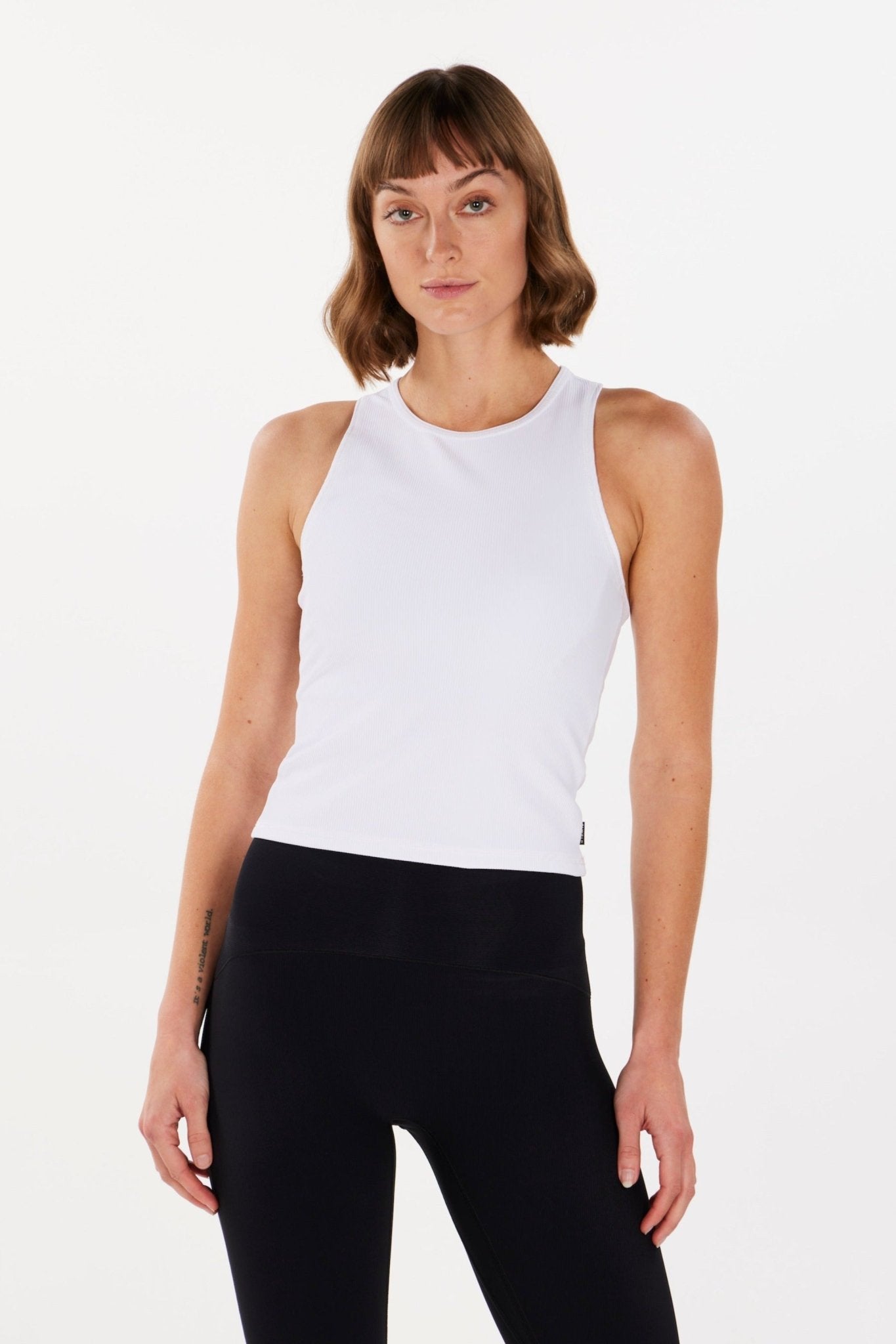 ALRN RIB CROP TANK | ALWRLD | Evolve Fit Wear