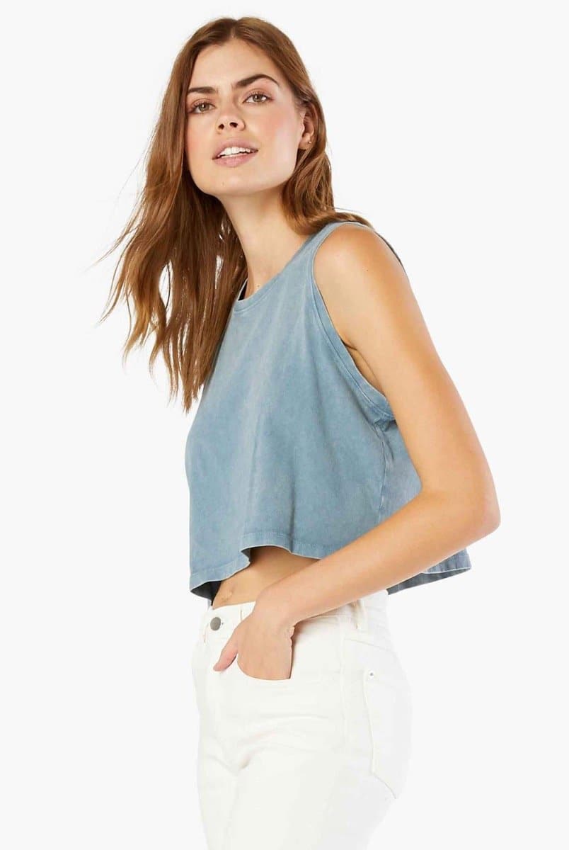 Beyond Yoga Don't Distress Balance Cropped Tank | Beyond Yoga | Evolve Fit Wear