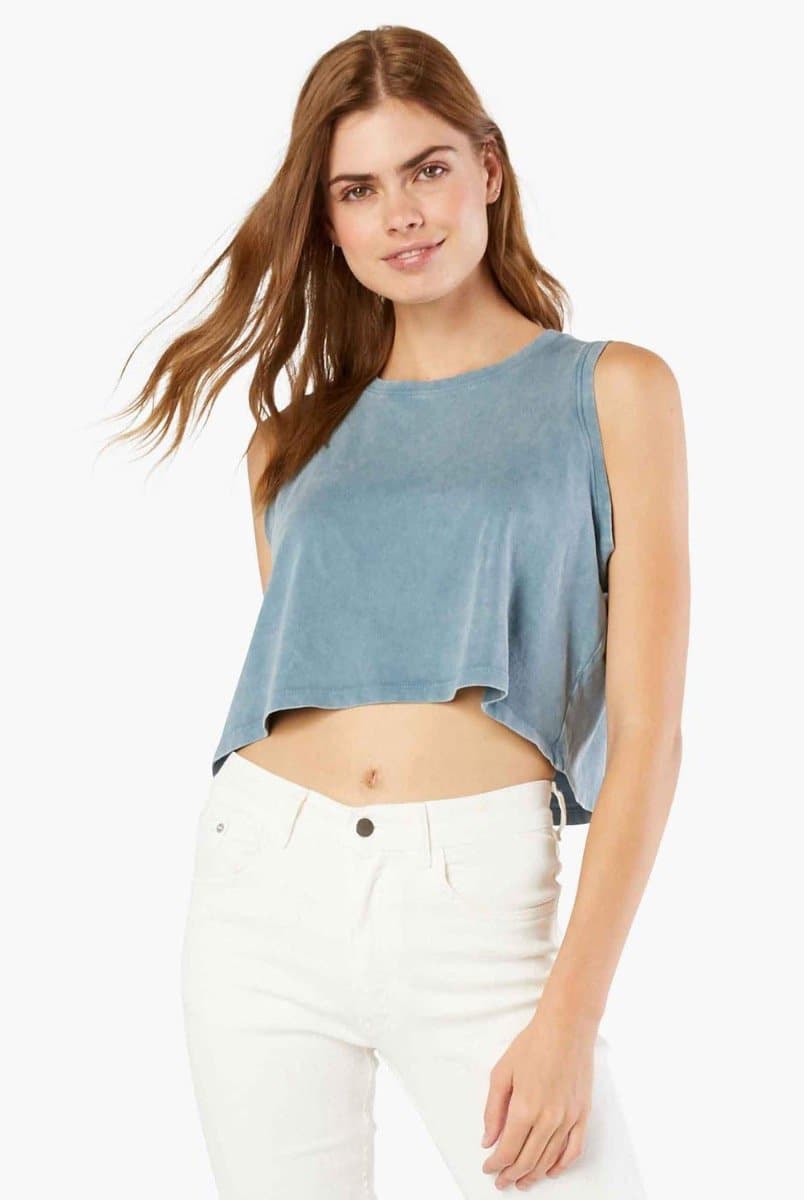 Beyond Yoga Don't Distress Balance Cropped Tank | Beyond Yoga | Evolve Fit Wear