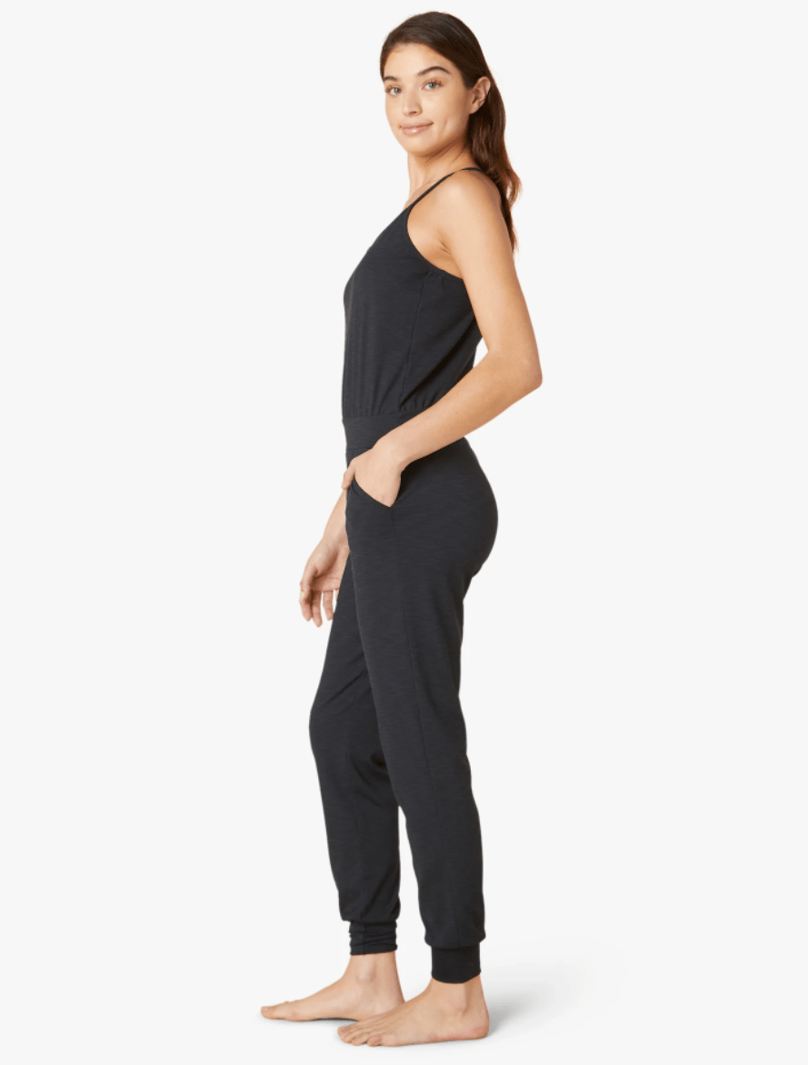 Beyond Yoga Heather Rib Lounge Around Jumpsuit | Beyond Yoga | Evolve Fit Wear