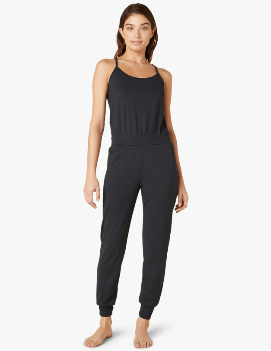 Beyond Yoga Heather Rib Lounge Around Jumpsuit | Beyond Yoga | Evolve Fit Wear