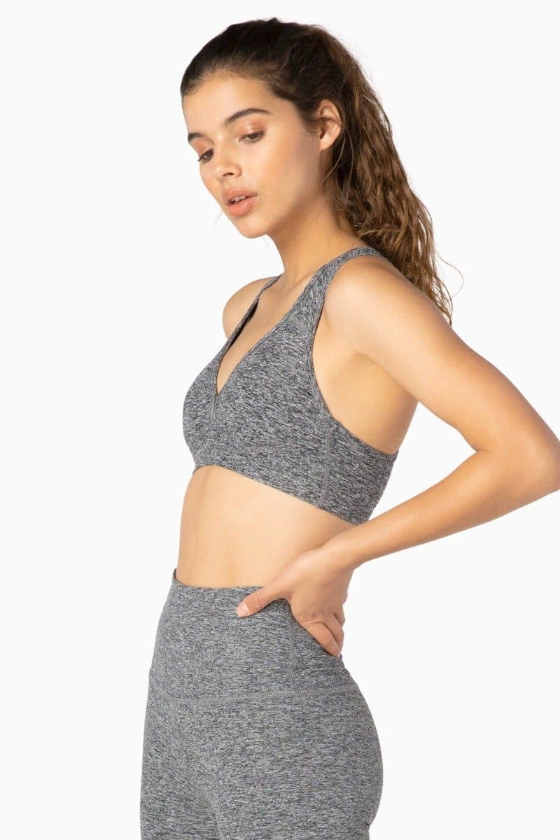 Beyond Yoga Lift & Support Bra - Grey | Beyond Yoga | Evolve Fit Wear
