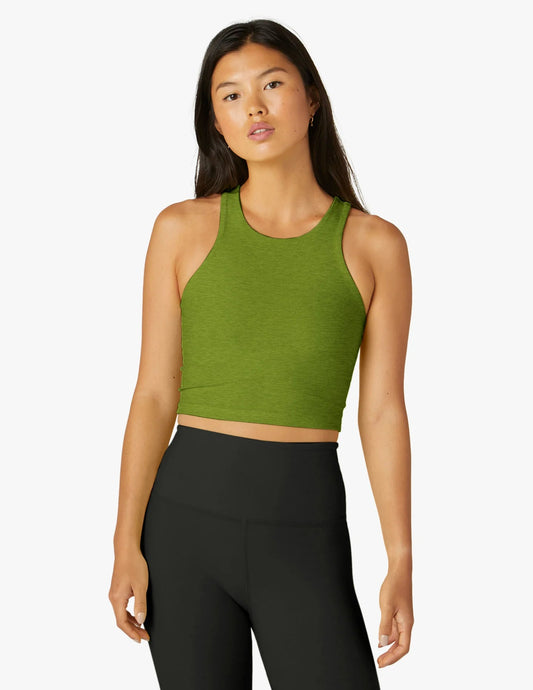Beyond Yoga ReFocus Cropped Tank - Fern | Beyond Yoga | Evolve Fit Wear
