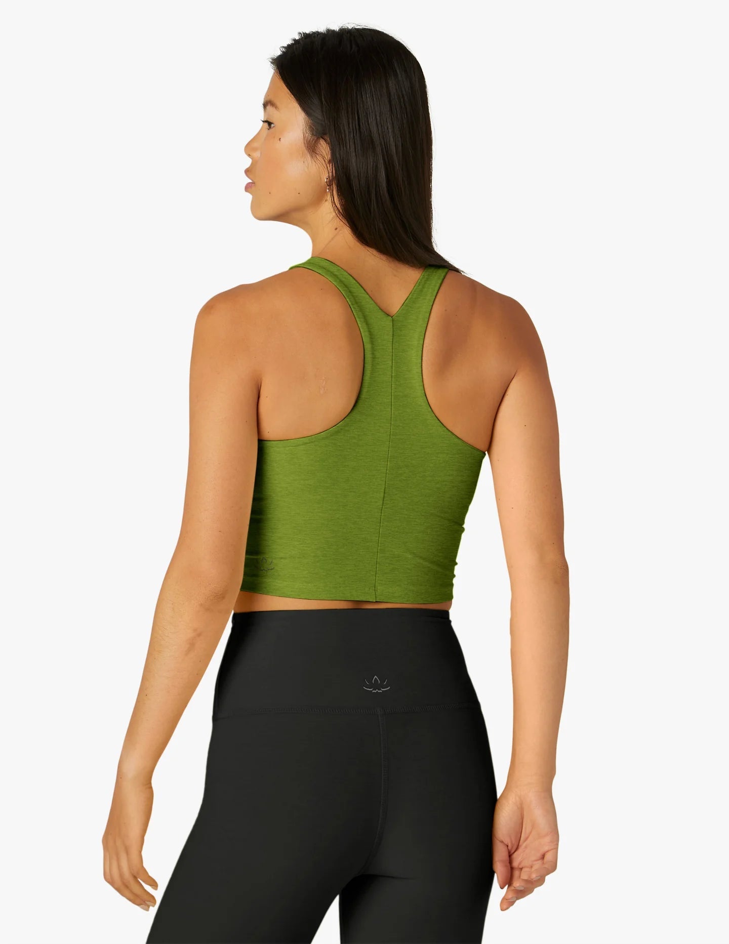Beyond Yoga ReFocus Cropped Tank - Fern | Beyond Yoga | Evolve Fit Wear