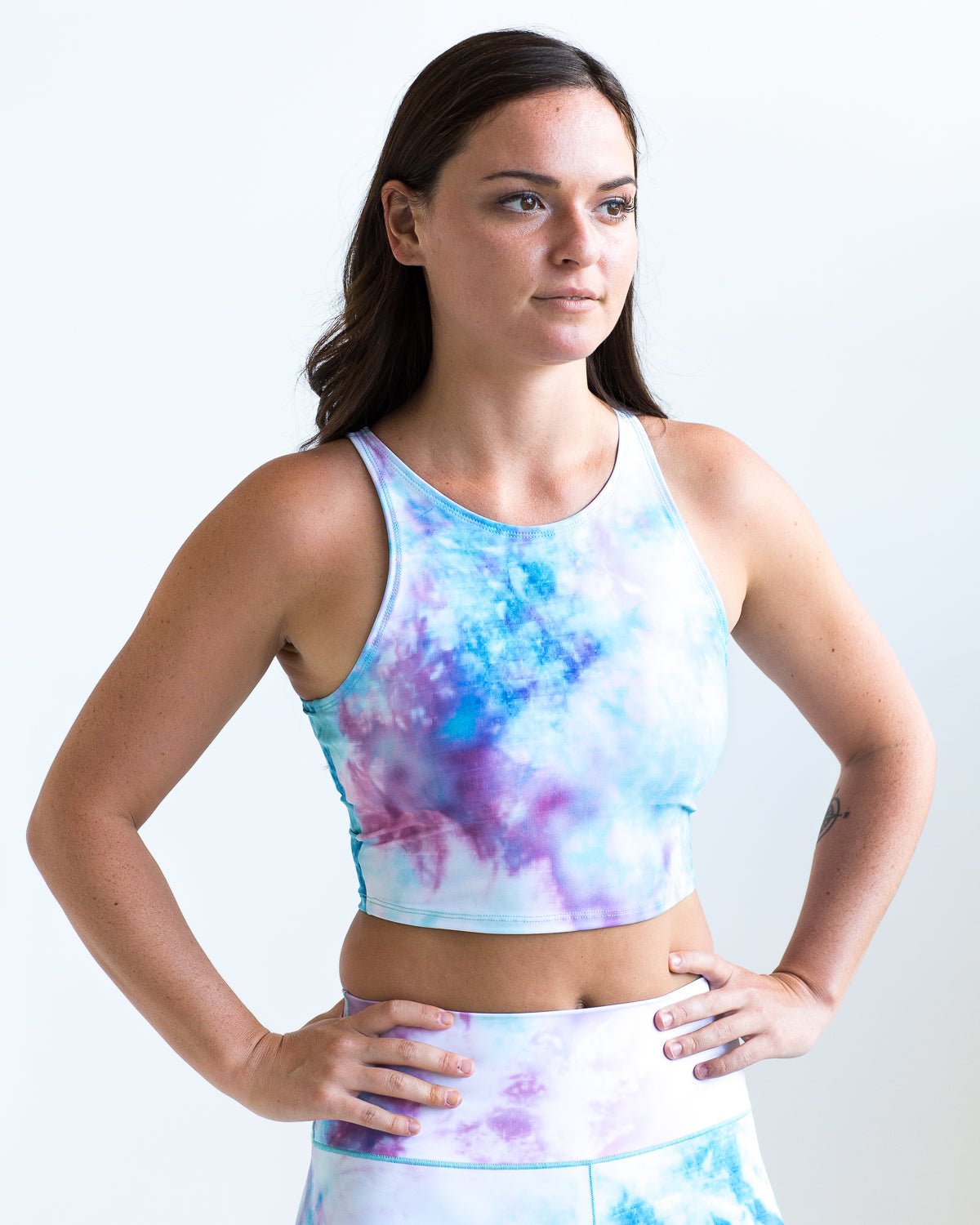 Cotton Candy Crop Top | Colorado Threads Clothing | Evolve Fit Wear