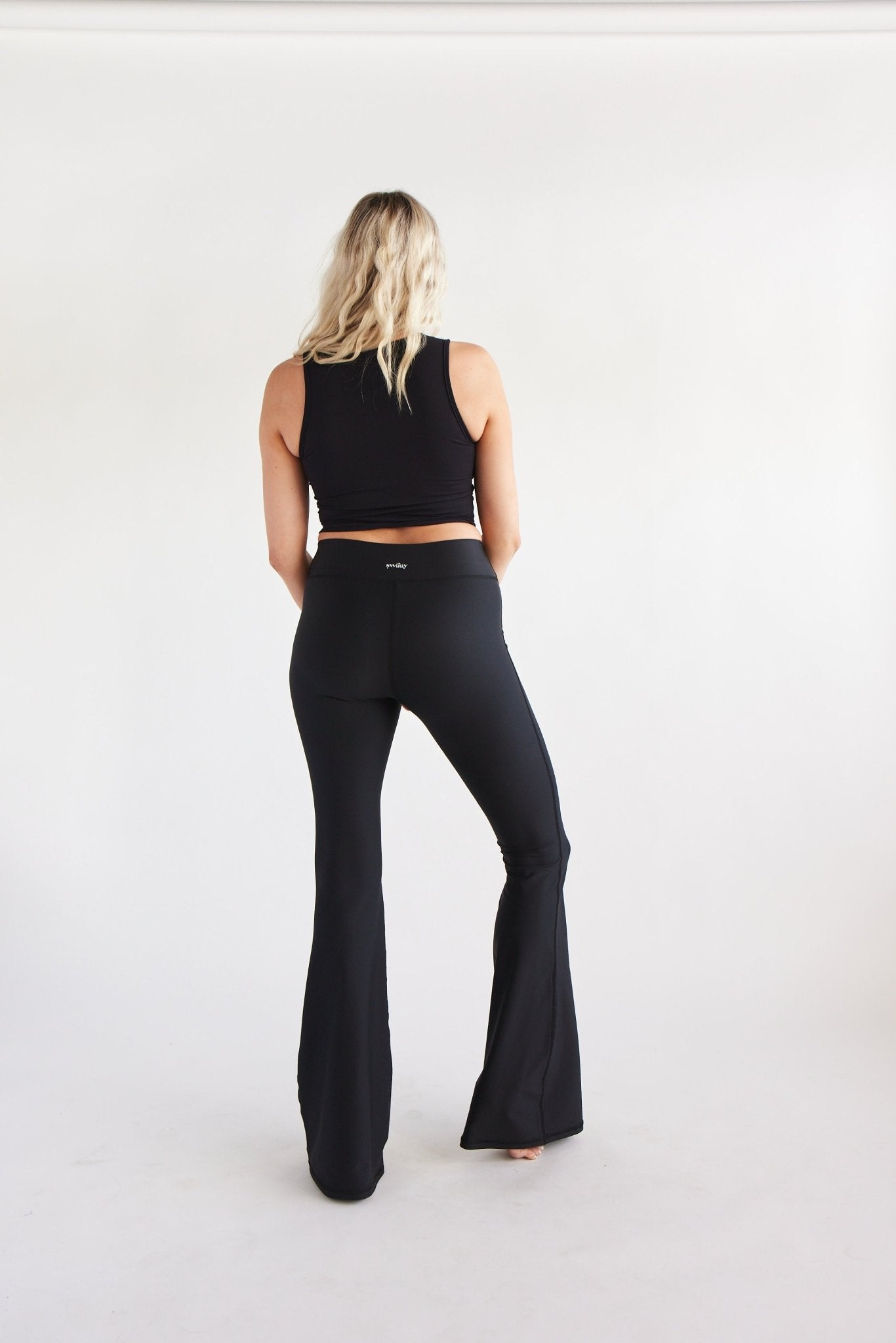 Cut Away Top Black | Swaay | Evolve Fit Wear