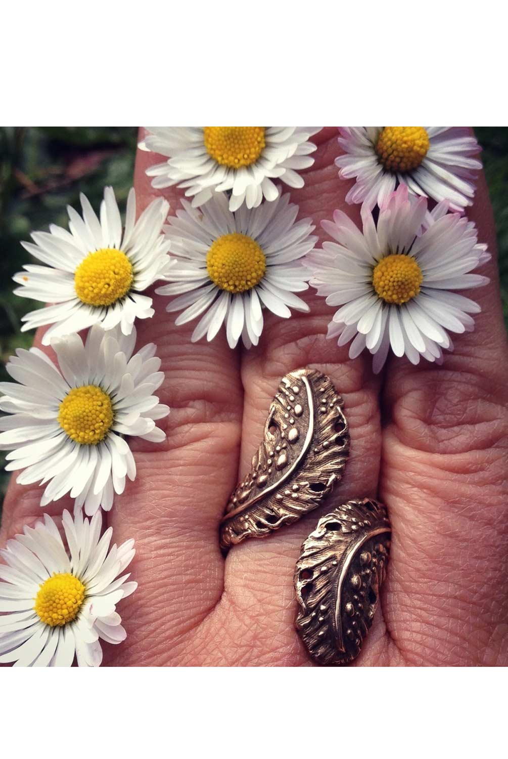 Feather Wrap Ring | Wanderlust | Evolve Fit Wear