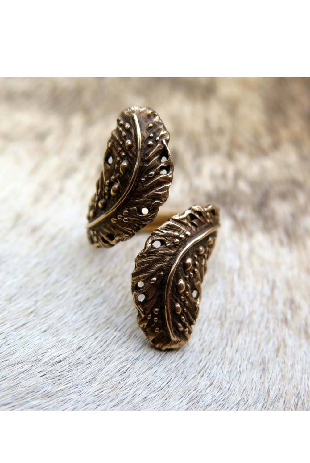 Feather Wrap Ring | Wanderlust | Evolve Fit Wear