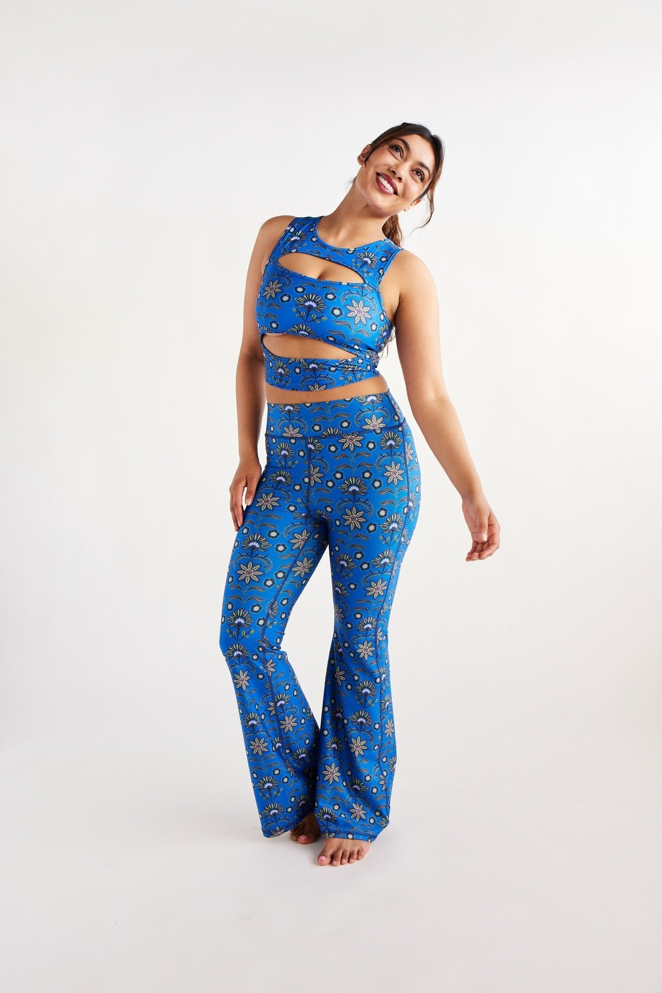 Flare Pants - Bloom | Swaay | Evolve Fit Wear