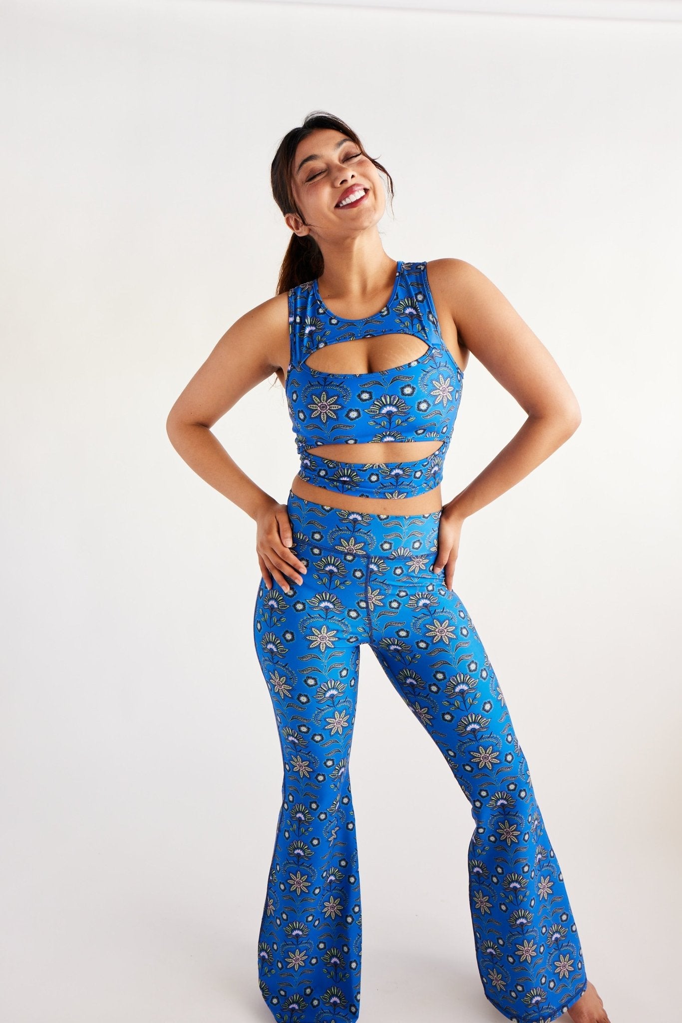 Flare Pants - Bloom | Swaay | Evolve Fit Wear