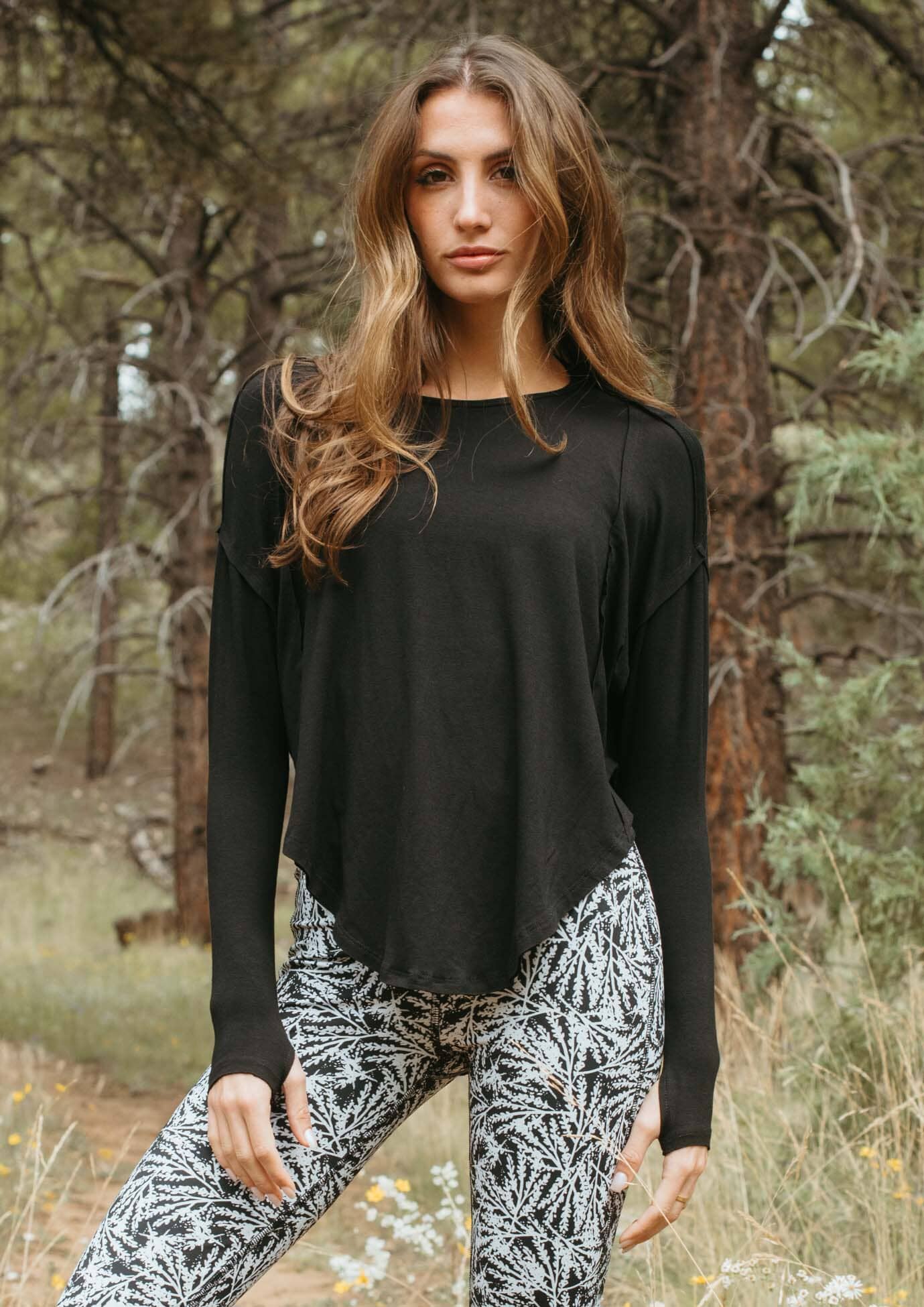 Flow Top - Black | Jala | Evolve Fit Wear