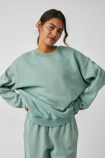 Free People All Star Pullover - Emerald