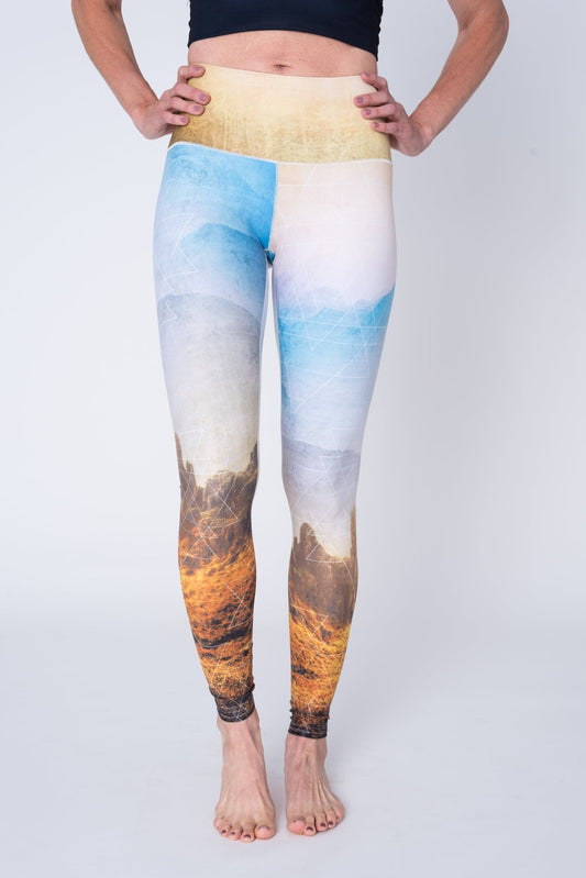 Golden Hour Yoga Pants | Colorado Threads Clothing | Evolve Fit Wear