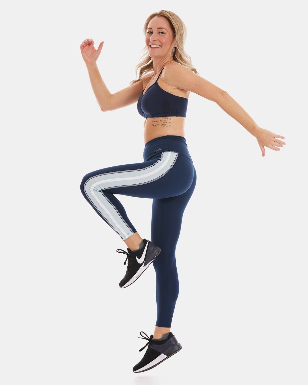 Handful Adjustable Bra – Night Swim Navy | Handful | Evolve Fit Wear