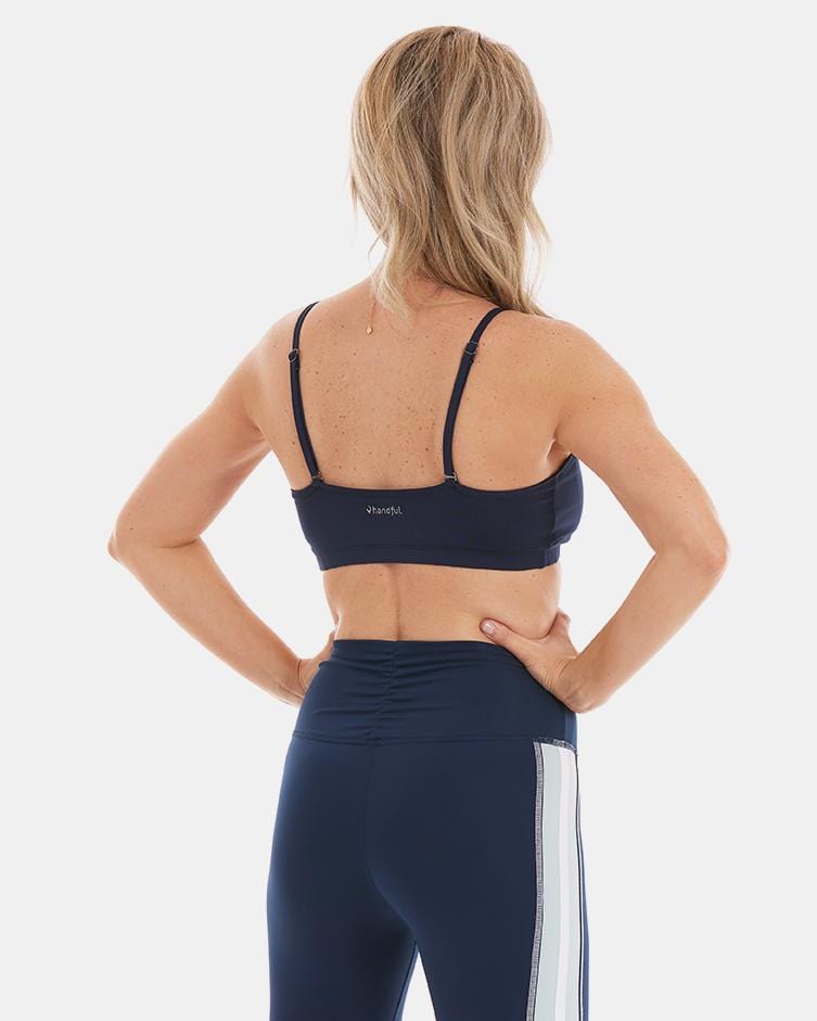 Handful Adjustable Bra – Night Swim Navy | Handful | Evolve Fit Wear