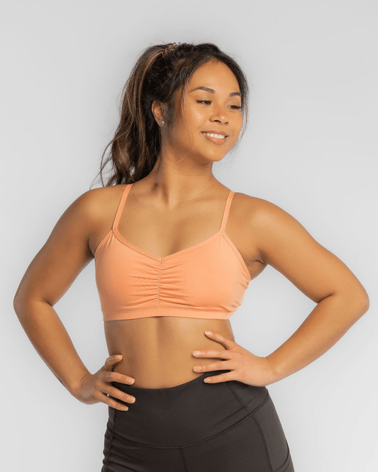 Handful Adjustable Bra – Papaya | Handful | Evolve Fit Wear