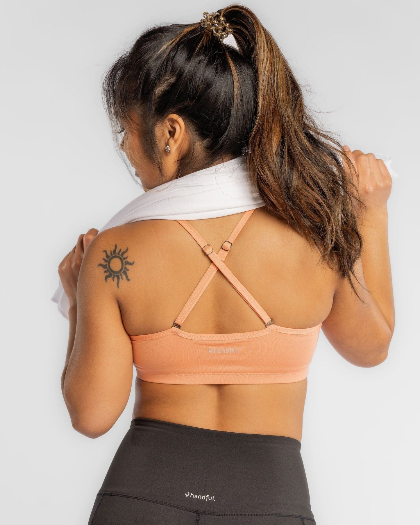 Handful Adjustable Bra – Papaya | Handful | Evolve Fit Wear