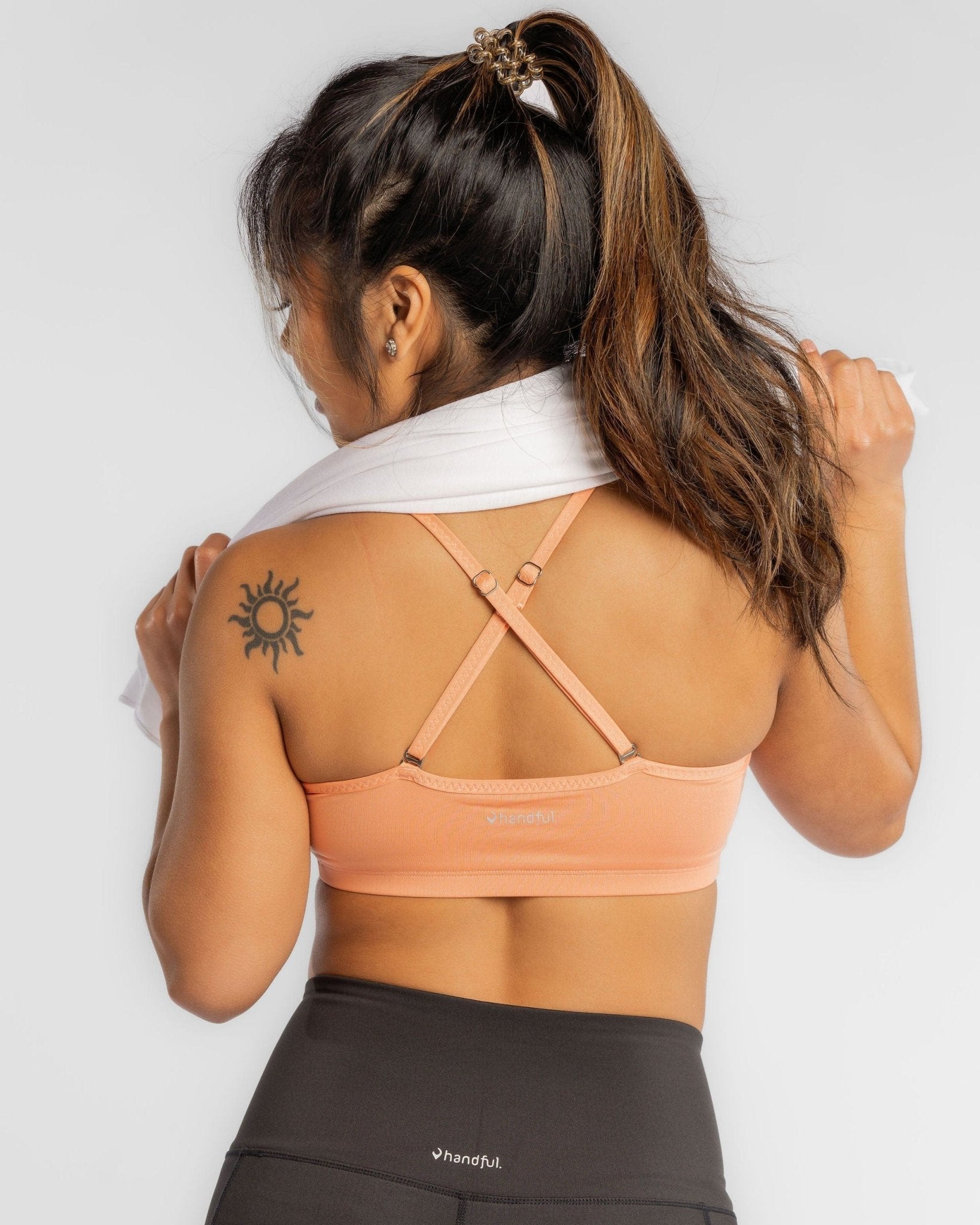 Handful Adjustable Bra – Papaya | Handful | Evolve Fit Wear