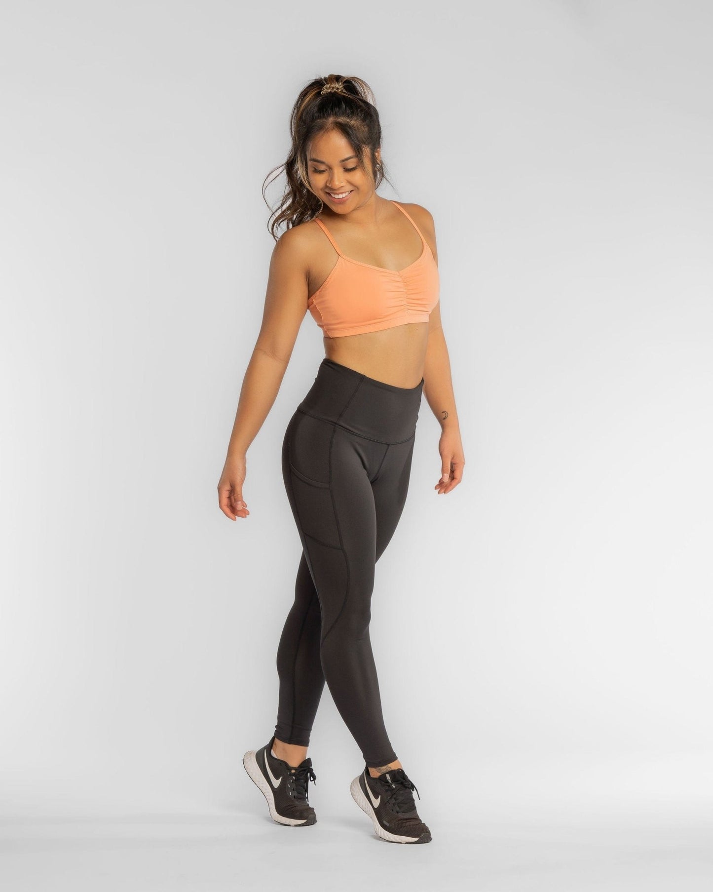 Handful Adjustable Bra – Papaya | Handful | Evolve Fit Wear