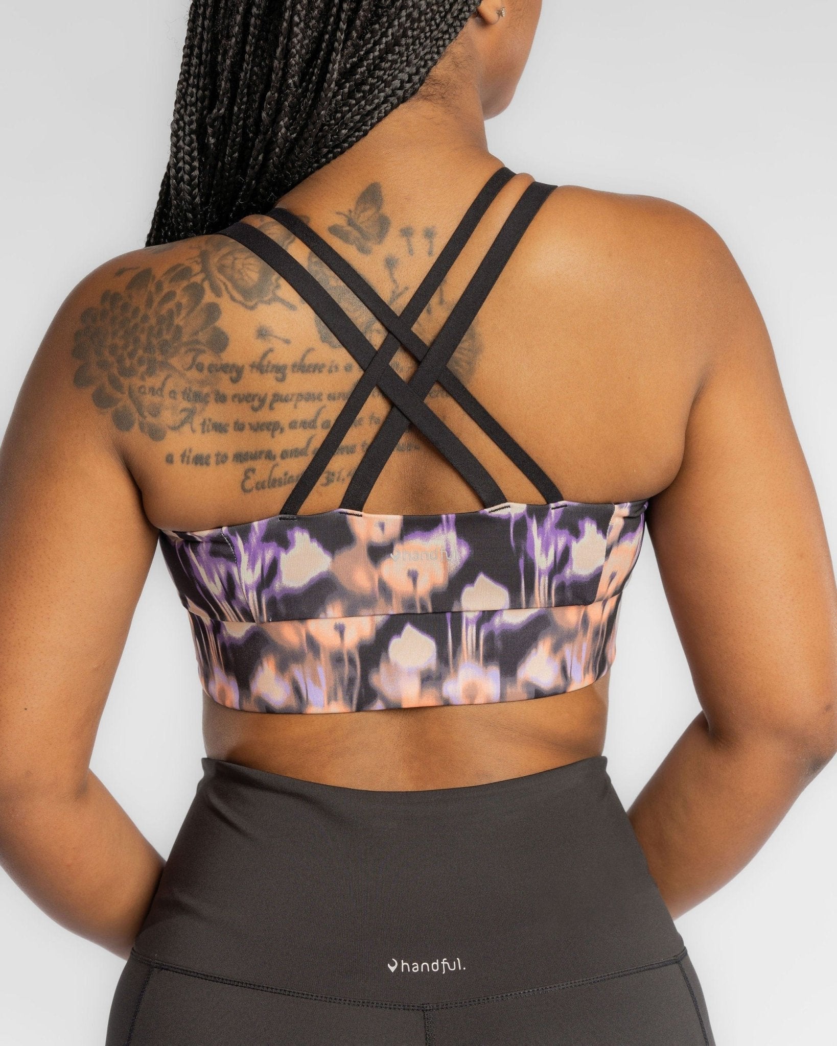 Handful Double Down Bra – Blossom | Handful | Evolve Fit Wear