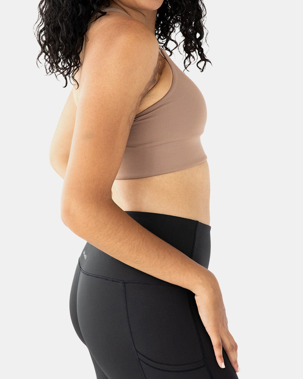 Handful Double Down Bra – Just Brew It (Latte Brown) | Handful | Evolve Fit Wear