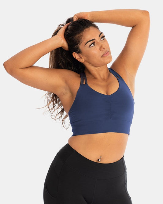 Handful Double Down Bra – Night Swim Navy | Handful | Evolve Fit Wear