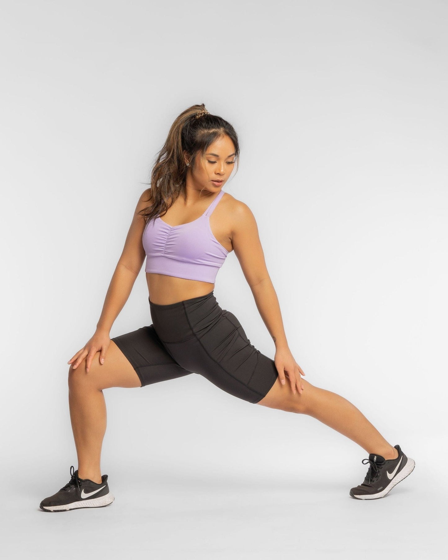 Handful Double Down Bra – Wisteria | Handful | Evolve Fit Wear