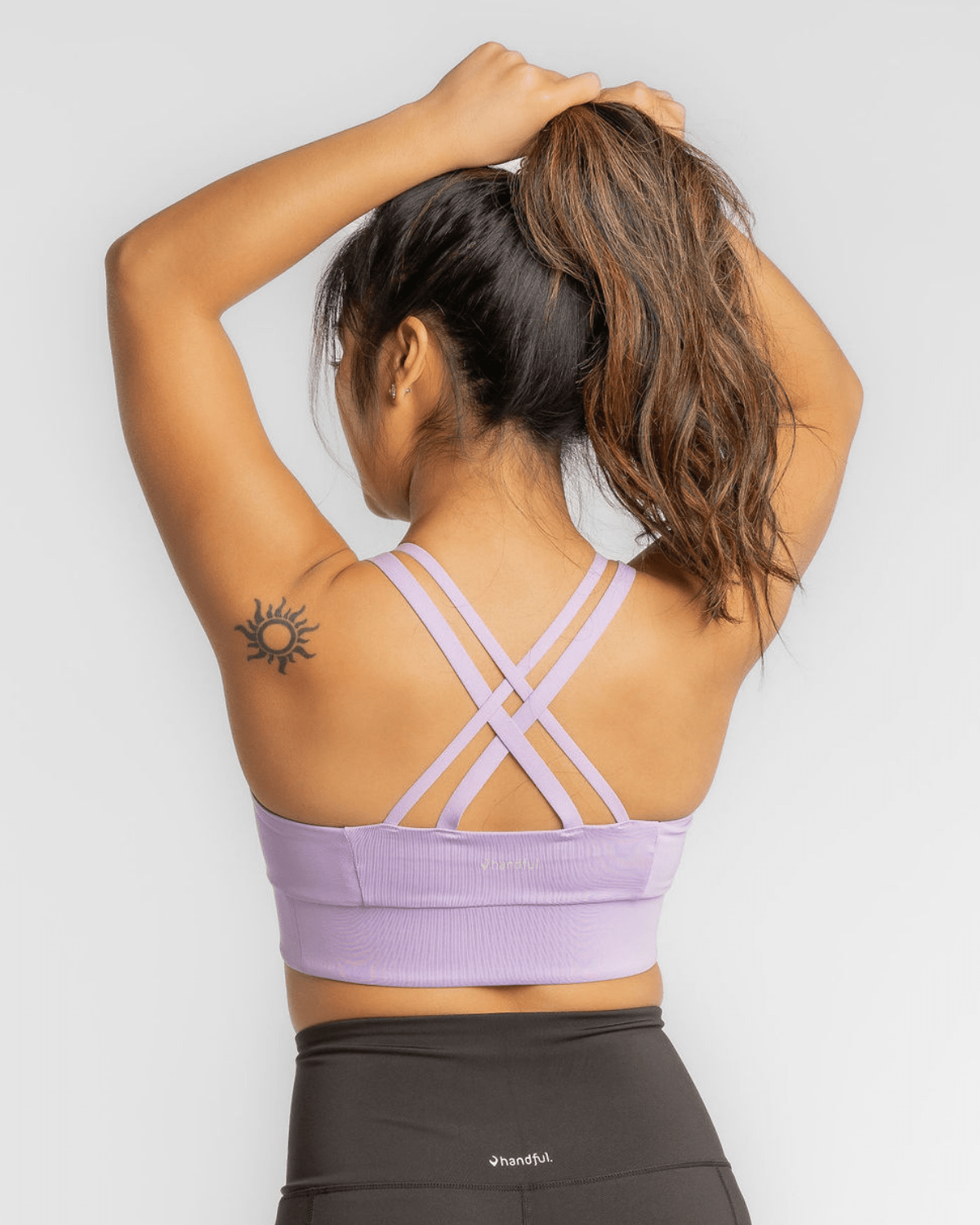 Handful Double Down Bra – Wisteria | Handful | Evolve Fit Wear