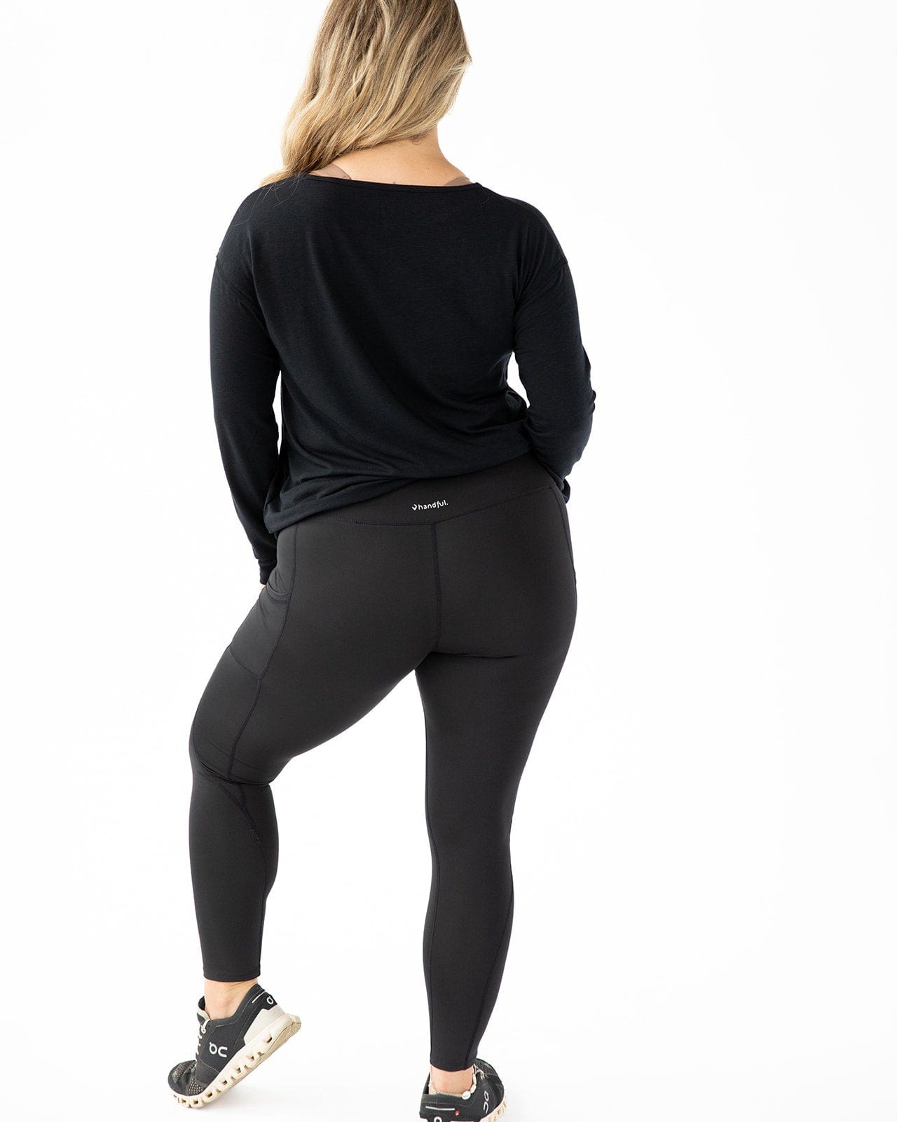 Handful Hello Sunshine UPF Long Sleeve - Booya Black | Handful | Evolve Fit Wear