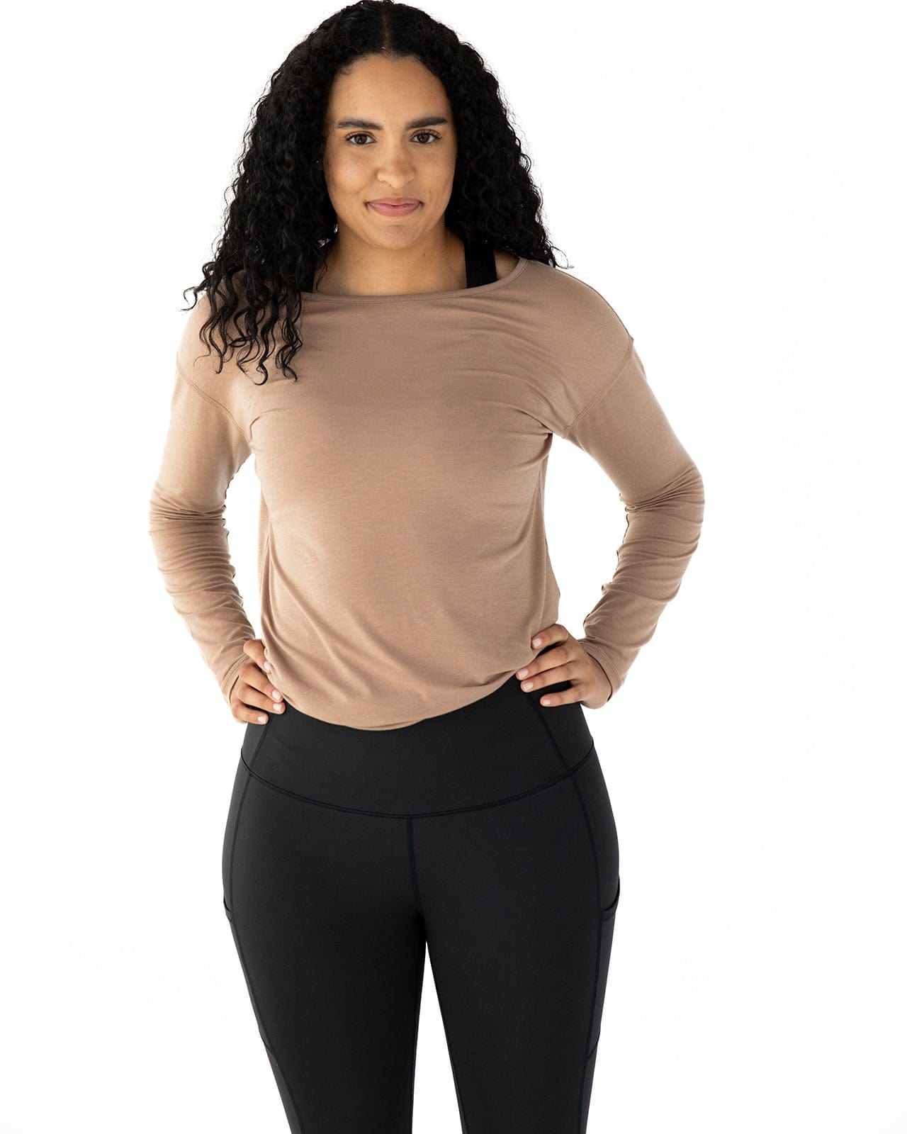 Handful Hello Sunshine UPF Long Sleeve - Just Brew It | Handful | Evolve Fit Wear