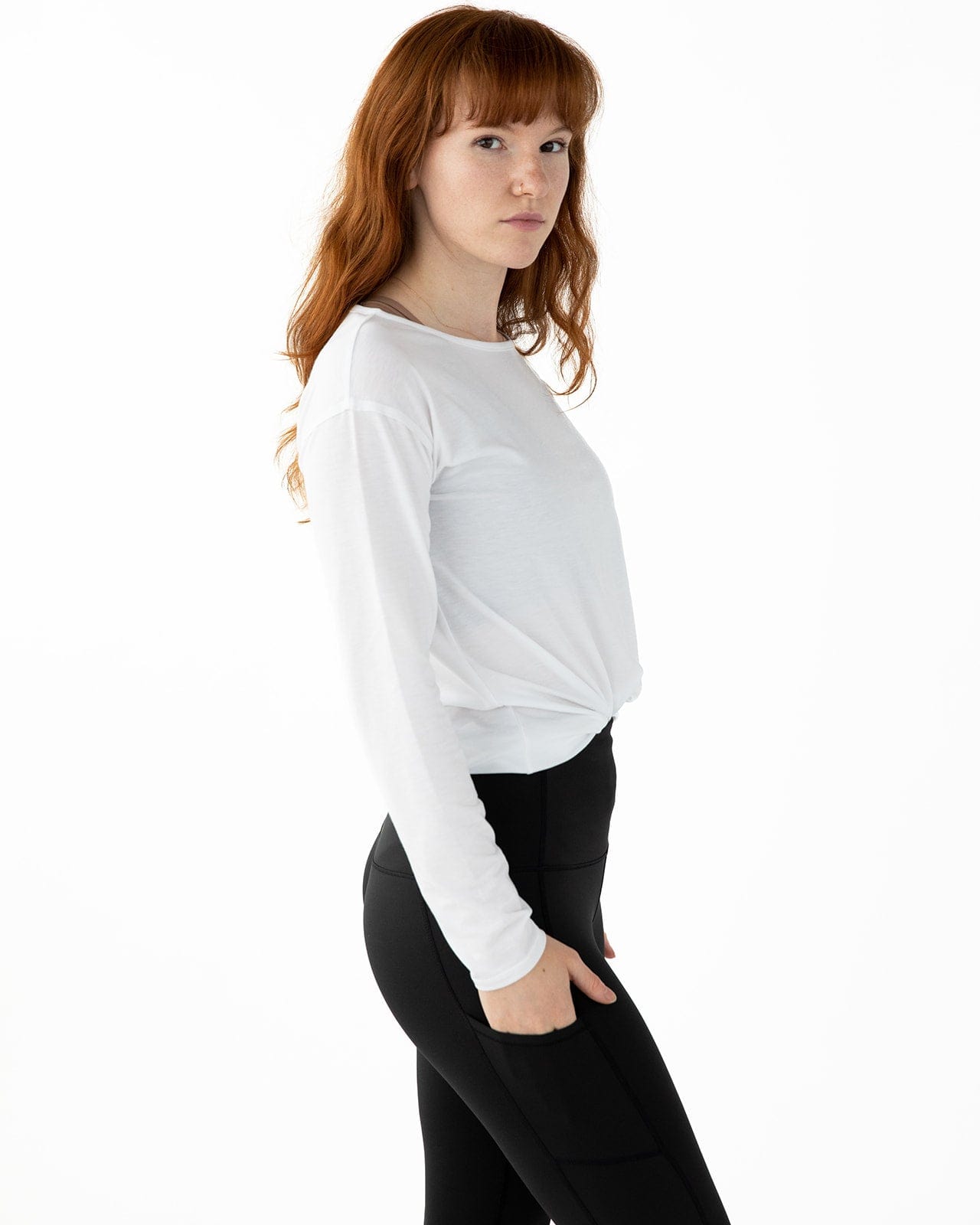 Handful Hello Sunshine UPF Long Sleeve - No Headlights White | Handful | Evolve Fit Wear
