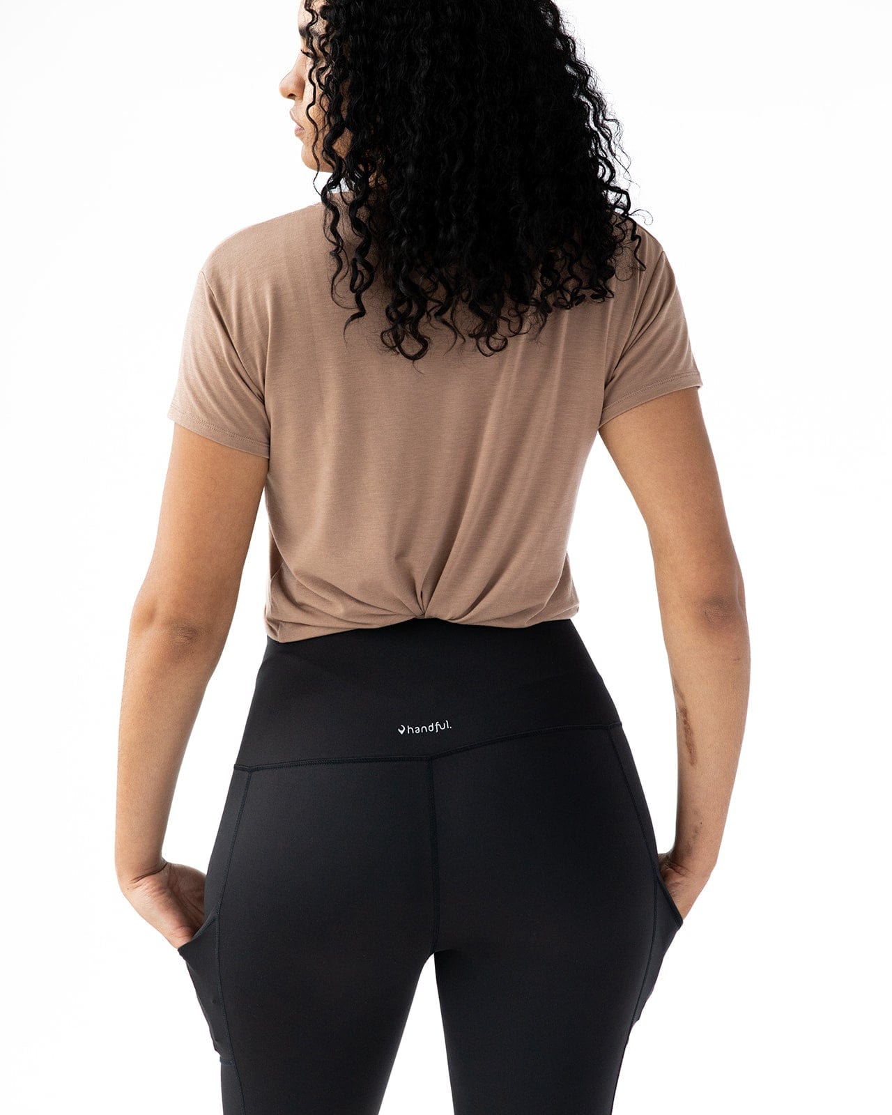 Handful Hello Sunshine UPF V - Neck - Just Brew It | Handful | Evolve Fit Wear