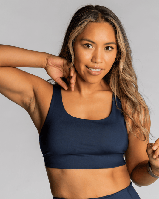Handful Off The Hook Bra – Night Swim Navy | Handful | Evolve Fit Wear