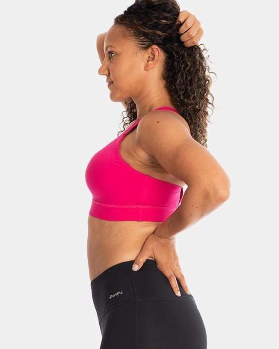 Handful Y - Back Bra - Battle Cry Pink | Handful | Evolve Fit Wear