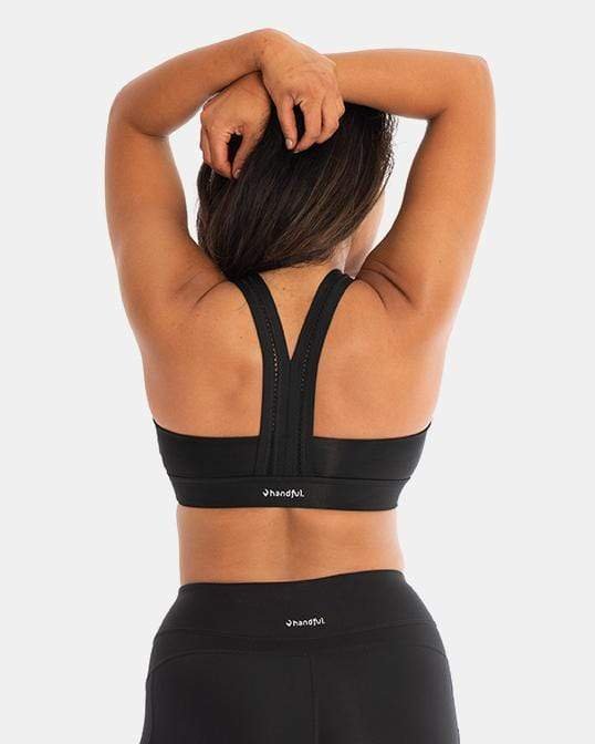 Handful Y - Back Bra - Booya Black | Handful | Evolve Fit Wear