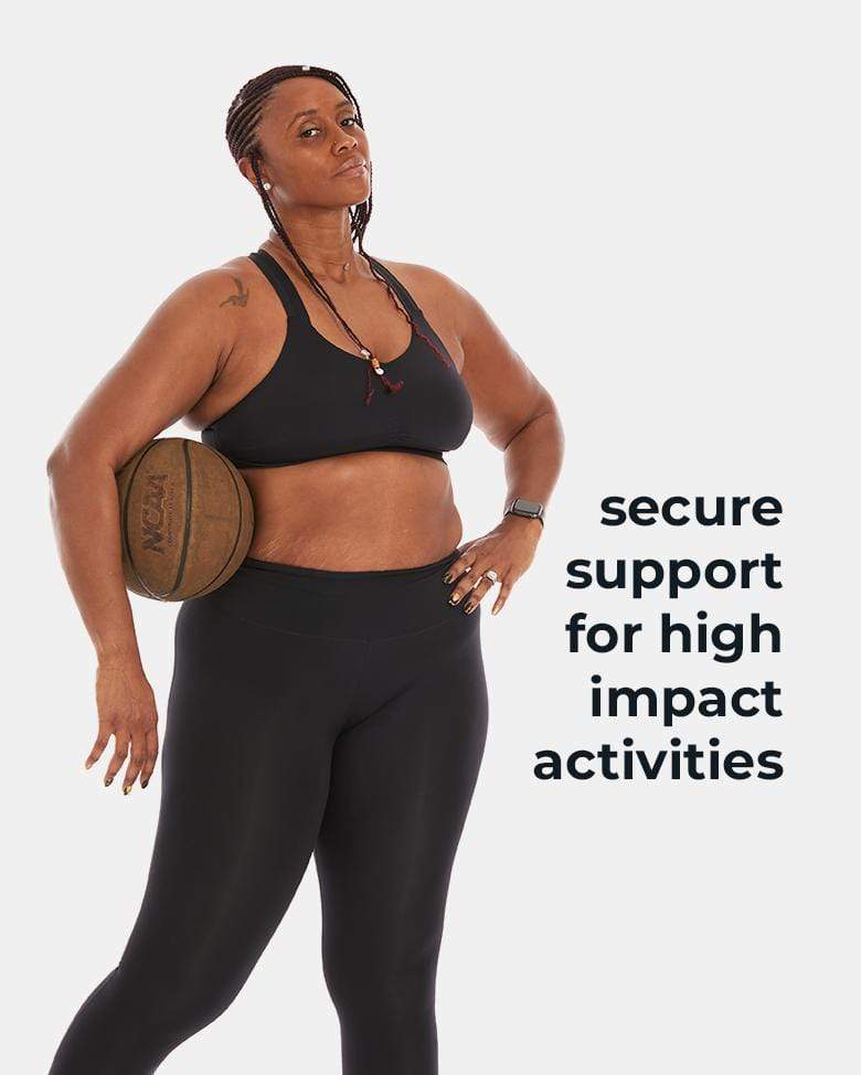 Handful Y - Back Bra - Booya Black | Handful | Evolve Fit Wear