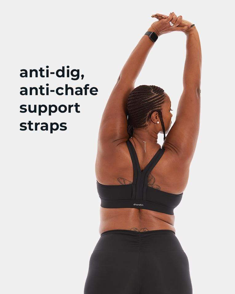 Handful Y - Back Bra - Booya Black | Handful | Evolve Fit Wear